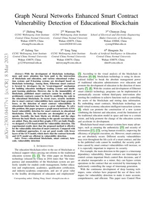 PDF Document Cover - Graph Neural Networks Enhanced Smart Contract Vulnerability Detection in Educational Blockchain